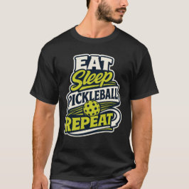 Camiseta Coma Sonho Pickleball Repita Retro