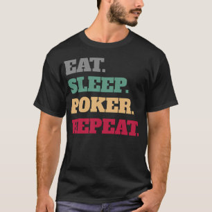 Camiseta Coma Sonho Pôquer Repita