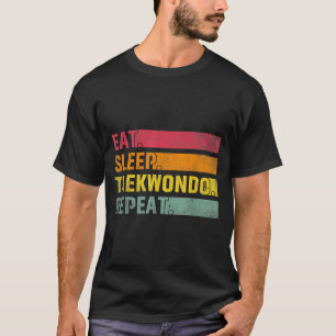 Camiseta Coma Sonho Taekwondo Repita - TKD Artes Marciais