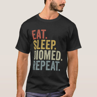 Camiseta Coma Sono Biomassa Repetir Ciência Biomédica Engra