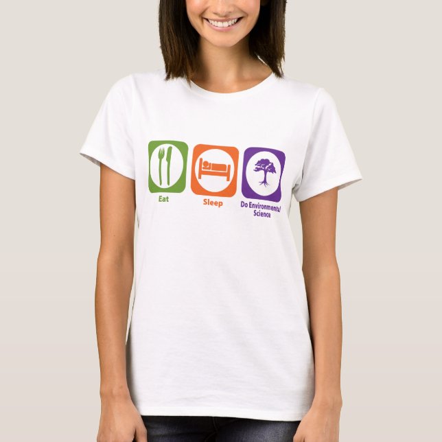 Camiseta Coma Sono Do Environmental Science (Frente)