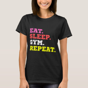 Camiseta coma sono ginásio repetir