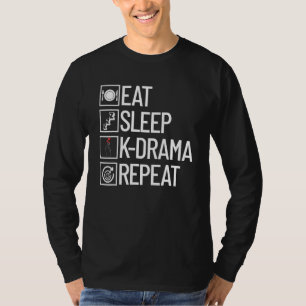Camiseta Coma Sono K Drama Repete Kdrama Vida Drama Coreano