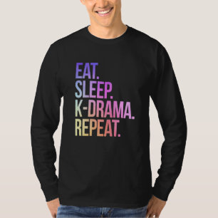 Camiseta Coma Sono K Drama Repetir Vintage Tv Coreano Tel