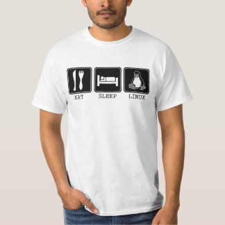 Camiseta Coma. Sono. Linux.