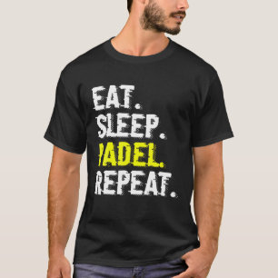 Camiseta Coma Sono Padel Repete o Funny Padel Tênis