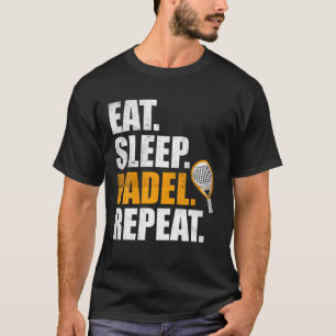 Camiseta Coma Sono Padel Repetir Presente do Ventilador do 