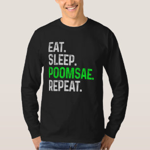 Camiseta Coma sono Repetir Combate às Artes Marciais