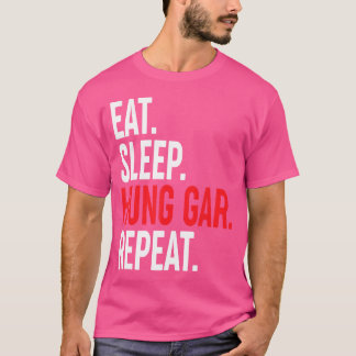 Camiseta Coma Sono Repetiu Kung Fu, Chinês do Sul