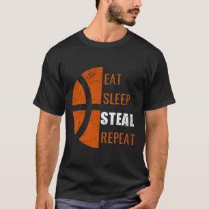 Camiseta Coma Sono Roubar Repetições Homens De Basquete Mul