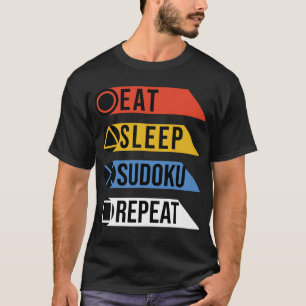 Camiseta Coma sono sudoku repetir
