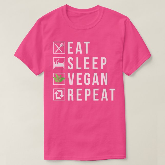Camiseta Coma Sono Vegan Repete Estilo de Vida Vegetariano  (Frente do Design)