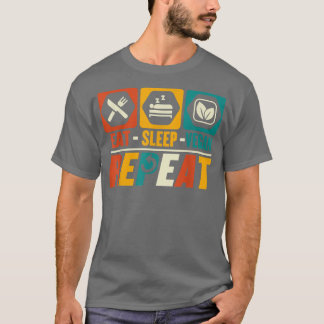 Camiseta Coma Sono Vegan Repete Veggie Vegetável Veganismo
