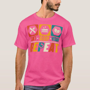 Camiseta Coma Sono Vegan Repete Veggie Vegetável Veganismo 