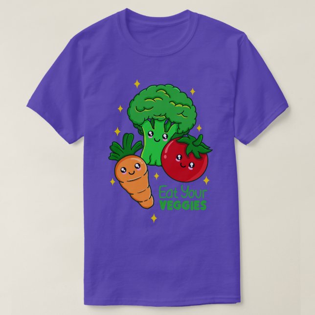 Camiseta Coma suas vegetações (Frente do Design)