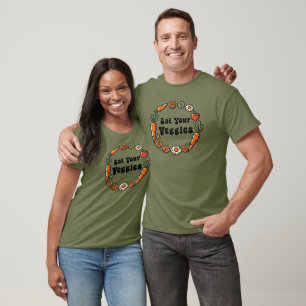 Camiseta Coma suas vegetações, Vegan