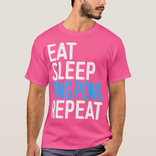 Camiseta Coma Ténis de Mesa Repetir Tênis de Mesa (Frente)