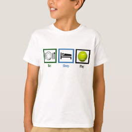 Camiseta Coma Tênis de Reprodução de Repouso