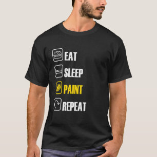 Camiseta Coma Tinta Sonora Repete O Pintor Mestre De Pincel