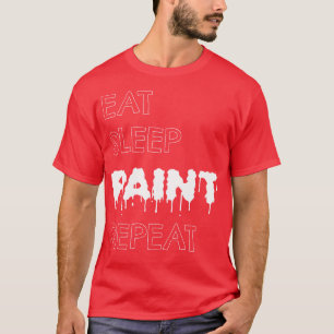 Camiseta Coma Tinta Sonora Repetir Artista de Arte