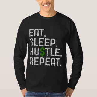 Camiseta Coma Trabalhe Dure Repita
