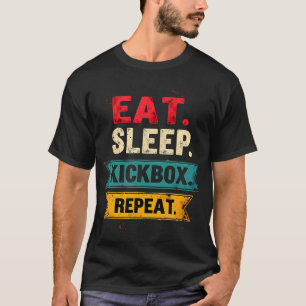 Camiseta Coma Treino Kickbox Repita Kickboxing Mma