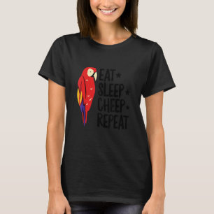 Camiseta Coma Uma Ave-Pássaro Para Dormir