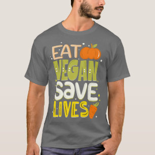 Camiseta Coma Vegan Salve Vidas Culta Veganismo Orgulhoso V