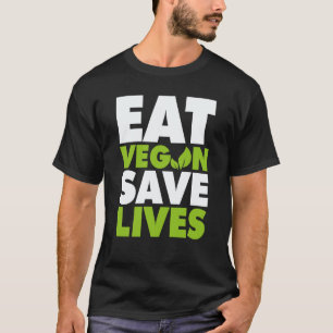 Camiseta Coma Vegano Salva Vidas