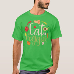 Camiseta Coma Veggies Vegans Vegans Vegetarian 473
