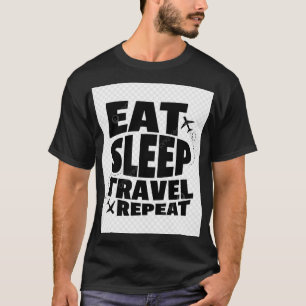 Camiseta Coma Viagem de latência