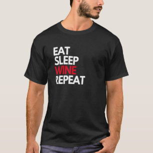 Camiseta Coma Vinho Dormindo Repita Trini Dizendo Bandeira