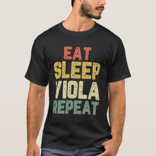 Camiseta Coma Viola Repórter Jogador Violista Gift Vintage