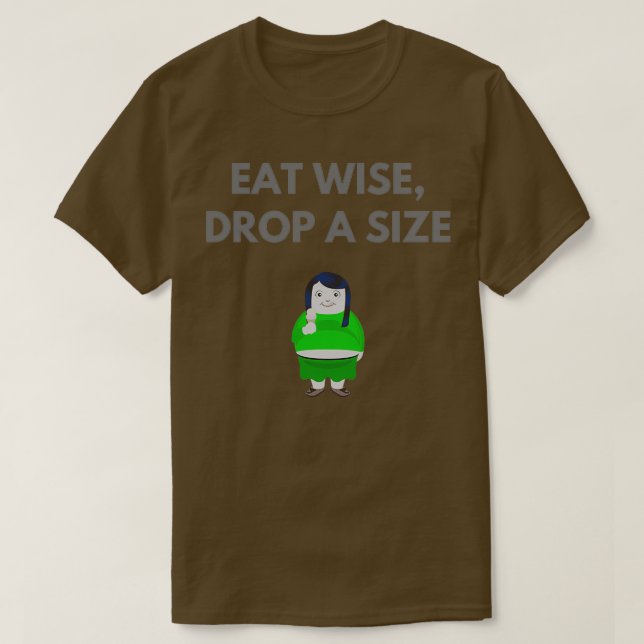 Camiseta Coma Wise Drop A Size (Frente do Design)