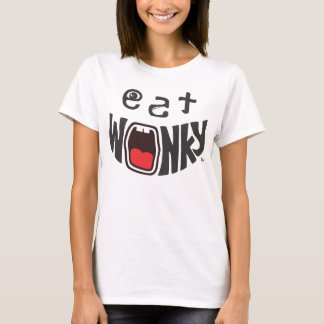 Camiseta coma Wonky "ele é bebê do molho!" T-shirt