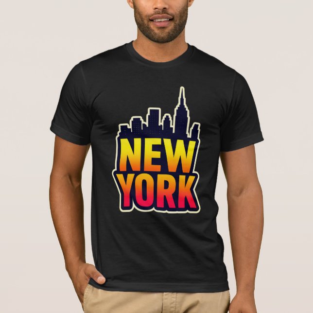 Camiseta Comandando Nova Iorque (Frente)