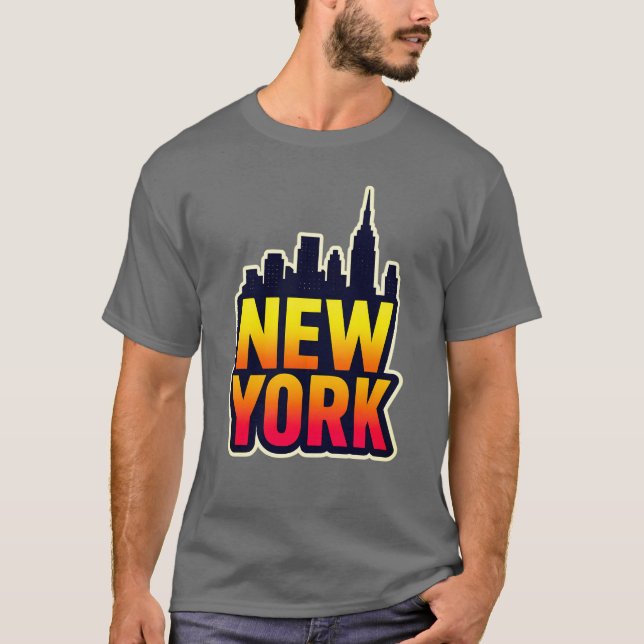 Camiseta Comandando Nova Iorque (Frente)