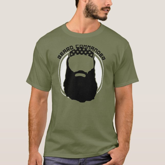CAMISETA COMANDANTE DA BARBA (Frente)