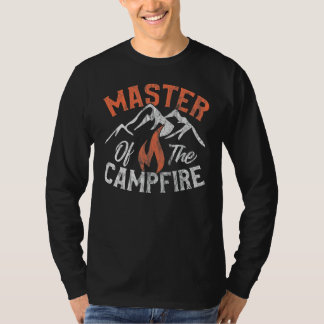 Camiseta Comandante Da Campanha De Campanha Da Campfire