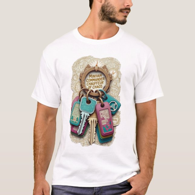Camiseta Comandante de Minivan, Caneca Chauffeur d (Frente)