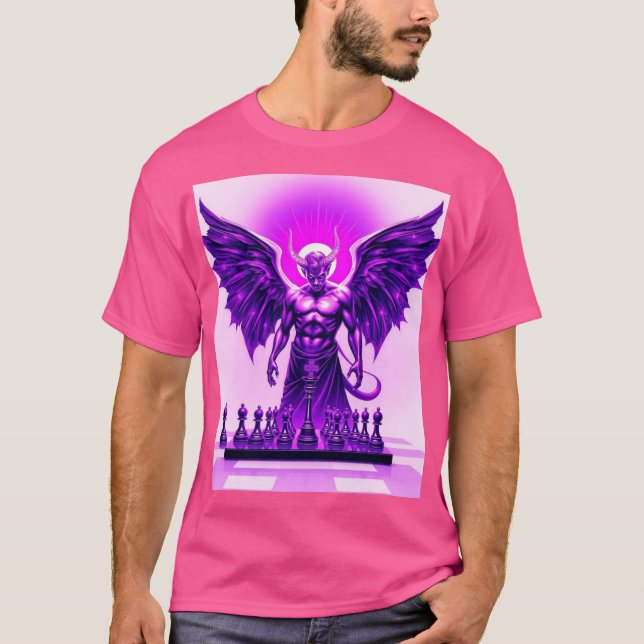Camiseta Comandante do diabo digital (Frente)