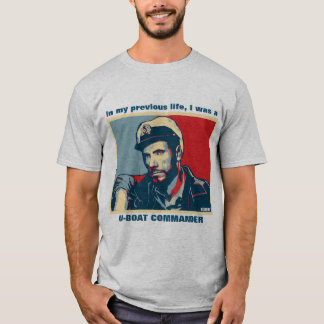 Camiseta Comandante do U-Boat da vida anterior