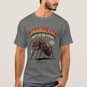 Camiseta Comandante Formiga Poder da Colônia Gráfico