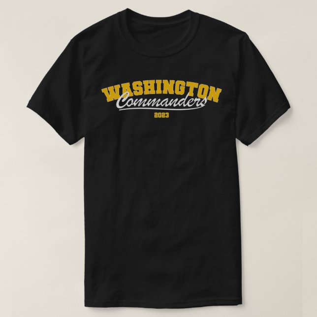 Camiseta Comandantes de Washington (Frente do Design)