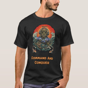 Camiseta Comando Conquistar Estratégia Gamer Poder Dominant