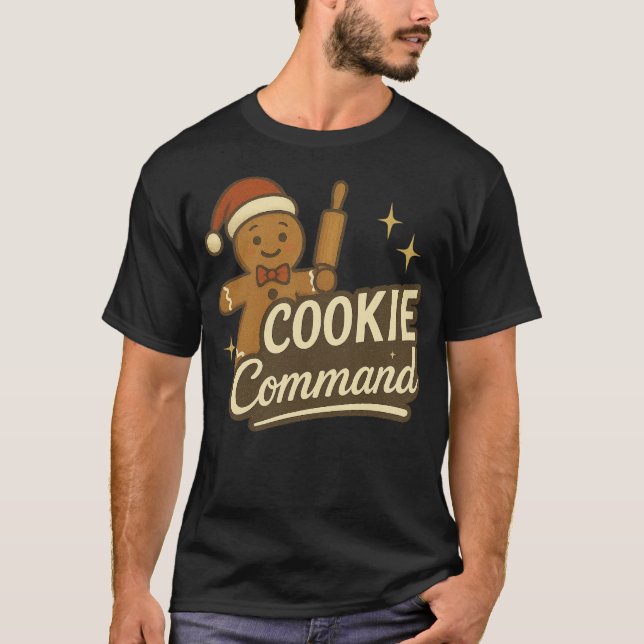 Camiseta Comando de Biscoito (Frente)