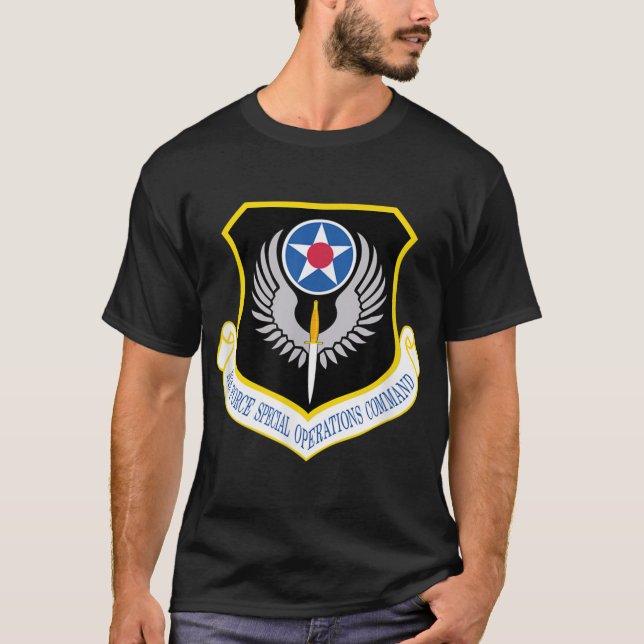 Camiseta Comando de Operações Especiais da Força Aérea (AFS (Frente)