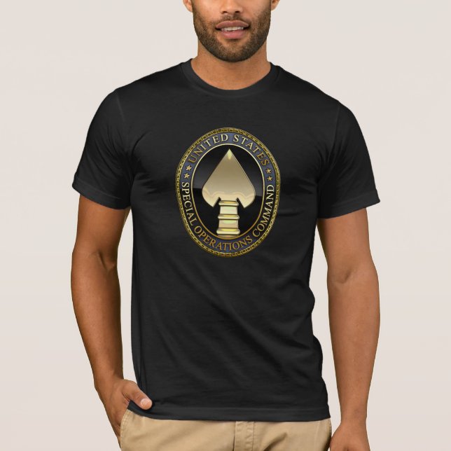 Camiseta Comando de operações especiais dos E.U. (Frente)
