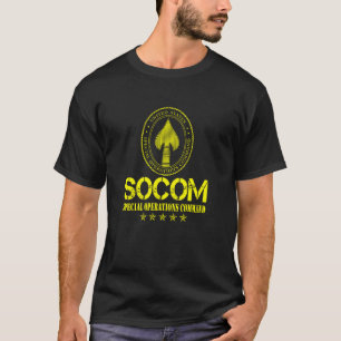 Camiseta Comando de Operações Especiais dos EUA SOCOM Patri