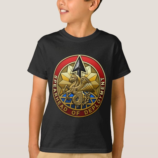 Camiseta Comando de Transporte dos EUA (Frente)